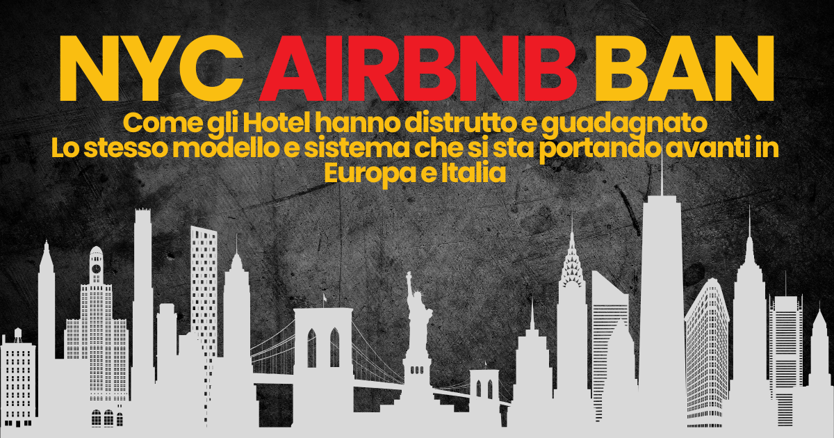 New York e il ban sugli affitti brevi: la vittoria degli hotel e la prova della Capture Theory.