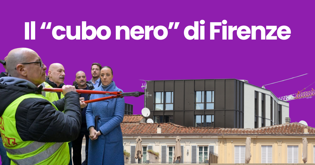 Cubo Nero di Firenze, nuovo edificio di lusso per turismo