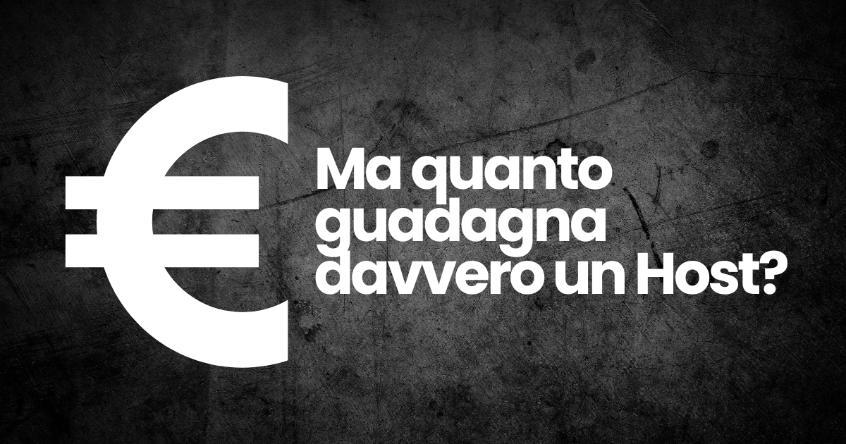 Esempio di calcolo dei guadagni reali di un host dopo tasse e commissioni su Booking e Airbnb