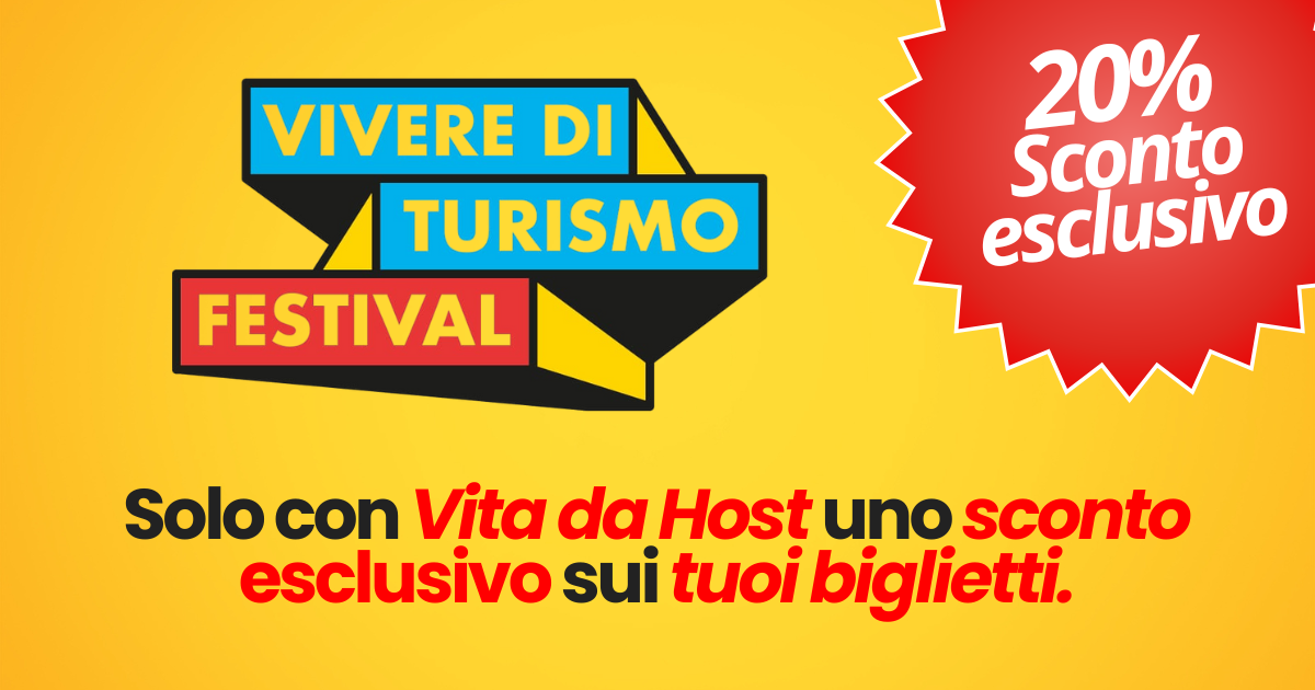 Vivere di Turismo 2025 a Rimini: sconto esclusivo Vita da Host
