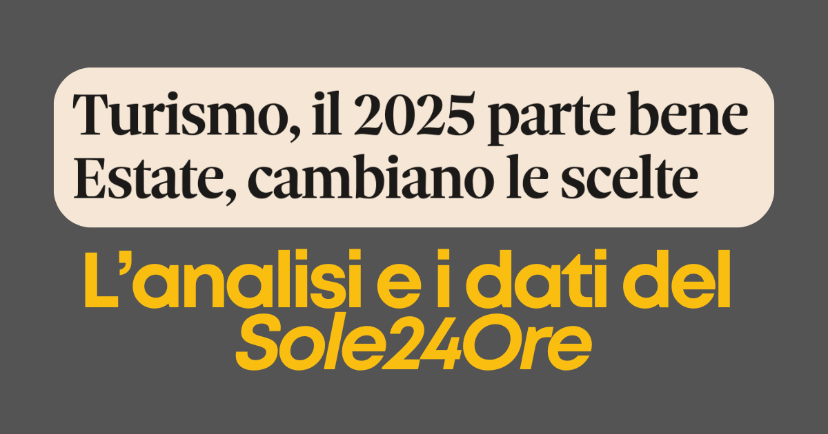 Turismo in Italia estate 2025: meno case disponibili, prezzi più alti e soggiorni più lunghi secondo dati Istat e Airdna