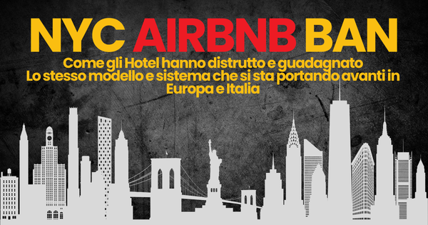 New York e il ban sugli affitti brevi: la vittoria degli hotel e la prova della Capture Theory.