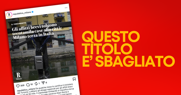 Repubblica Milano e i dati distorti sugli affitti brevi: cosa dicono davvero i numeri.