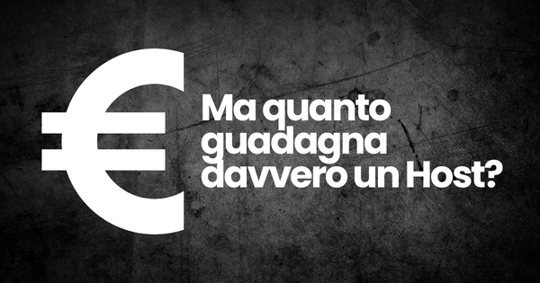 Esempio di calcolo dei guadagni reali di un host dopo tasse e commissioni su Booking e Airbnb