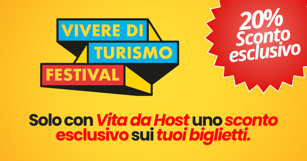 Vivere di Turismo 2025 a Rimini: sconto esclusivo Vita da Host