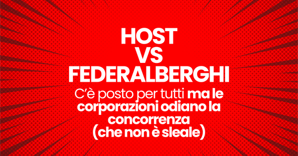 Affitti brevi e Hotel: la vera differenza tra Host e Federalberghi