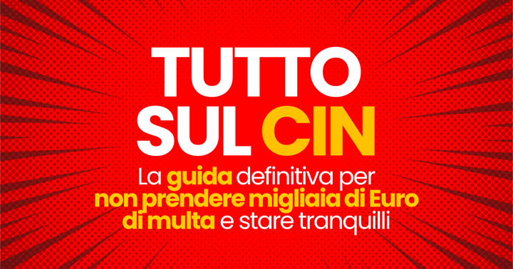 Cartello targa CIN obbligatoria 2025 per affitti brevi e case vacanze in Italia