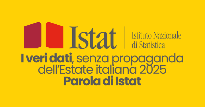 Estate 2025: spiagge vuote, giornali pieni. Ma i dati ISTAT raccontano un’altra storia